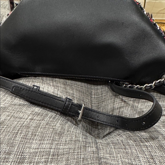 Tory Burch Bag Tory Fleming Tweed Belt Bag Fanny Pack - Picture 15 of 17